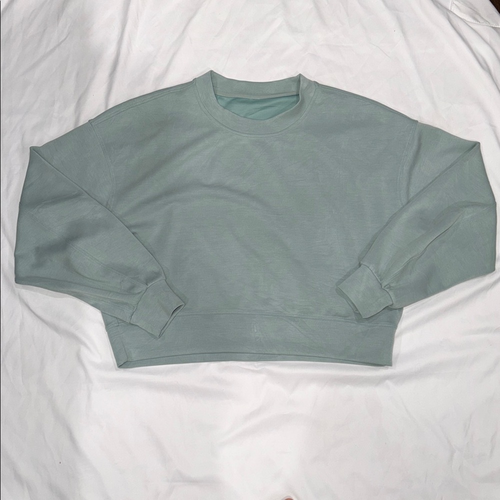 Lululemon Softstreme Perfectly Oversized Cropped Crew